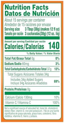 Tang Orange Sweetened Powdered Drink Mix 1 Count 20 oz Canister