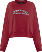 Pro Standard NCAA womens Womens College Classic Essentials Brushed Back French Terry Crewneck Sweatshirt