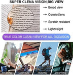 OCCI CHIARI Stylish Round Reading glasses for Men Women Lightweight Comfort Readers