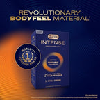 Durex Intense Non Latex Condoms, Ultra Thin Condoms Lubricated with Silicone Lube, Premium Nitrile, Latex Free, 24 count