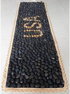 EliteShine Natural Pebbles Cobblestone Massage Mat Walkway Reflexology Health Care Pad with USA