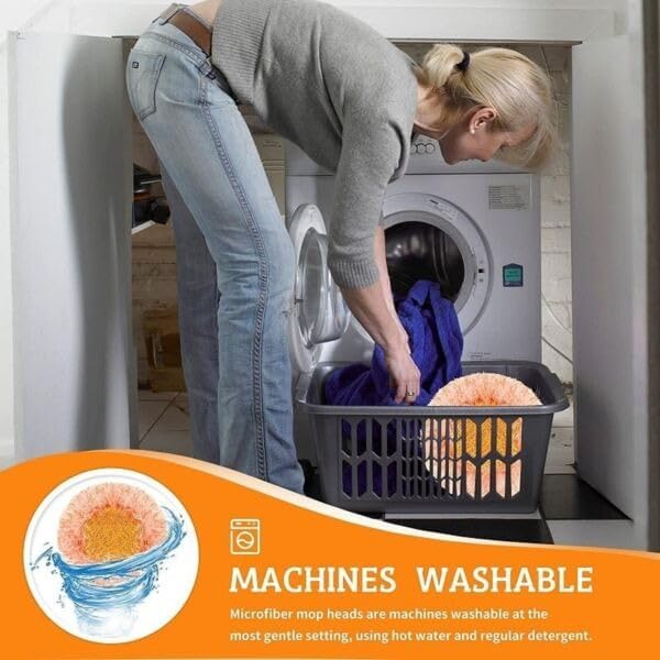 360 Rotatable Adjustable Cleaning Mop,360 Degree Rotatable Adjustable Cleaning Mop(1*Adjustable Cleaning Mop)