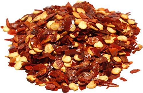 Crushed Chilies Red Pepper Flakes by It's Delish, 5 Lbs Bulk Bag – Dried Crushed Red Hot Chili Peppers – Chopped & Dehydrated Vegetable Gourmet Spice Seasoning – Vegan, Kosher