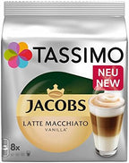 Tassimo Vanilla Latte Macchiato Coffee, 3 packs (48 T-Discs, 24 Servings)