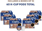 Caffè Borbone Italian Roast Coffee (60 Count) – Medium Dark Roast, Arabica & Robusta Blend, Roasted in Italy for a Bold, Smooth Taste – Single Serve Coffee Pods Compatible with K-Cup Brewers