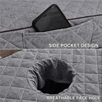 Massage Fitted Sheets Massage Table Cover with Face Hole,Reusable Linen Beauty Massage Bed Cover SPA Massage Table Skirt Elastic Protective Bed Cover