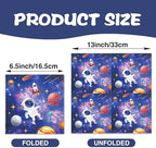 40Pcs Outer Space Planet Party Napkins - Solar System Galaxy Themed Paper Napkins for Space Birthday Parties, First Trip Around the Sun Celebrations, Astronaut Themed Events, Rocket Decor Party