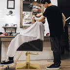 Artist hand Hair Salon Chair Black and Gold, Hydraulic Styling Chair with Heavy Duty Pump, 360 Degree Swivel Barber Chair, Beauty Salon Equipment for Hair Stylist, Max Load 330 Lbs