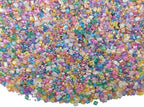 Rainbow Sprinkles Sugar Crystals for Cake Decorating, Pastel Sprinkles Mix, Edible Large Crystals Sparkling Sugar for Baking, Birthday, Ice Cream, Cookies, Cake Decorations