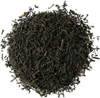 China Keemun Panda Black Tea | Loose Leaf Pouches | 4oz | Winey Fruity Flavor | Medium Caffeine | Smooth Taste with Depth | Traditional Congou-Style Chinese Black Tea from Qimen County