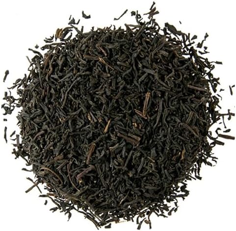 China Keemun Panda Black Tea | Loose Leaf Pouches | 4oz | Winey Fruity Flavor | Medium Caffeine | Smooth Taste with Depth | Traditional Congou-Style Chinese Black Tea from Qimen County