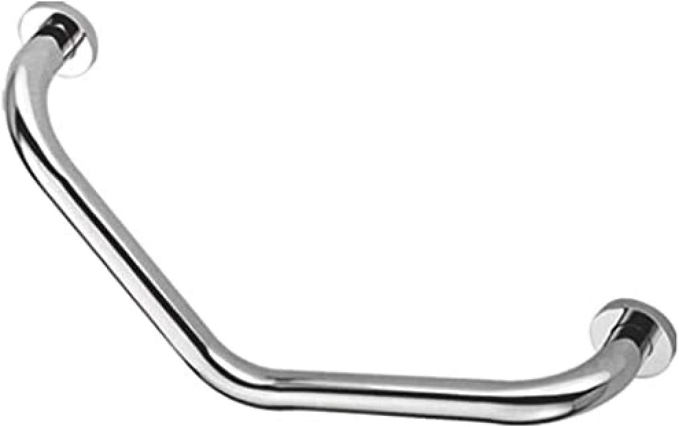 Ibergrif M34017 Bathroom Grab Bar, Wall Mounted Shower Grab Handle Safety Support Rail Stainless Steel Handicap Grab Bars for Pregnant Elderly Injury Senior Assist Bath Handle(40CM)