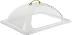 Winco Dome Cover, Half-size, Cut-out Opening, PC
