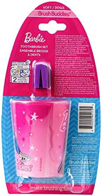Licensed Branded B4RBIE 3 Pieces Toothbrush Set for Girls