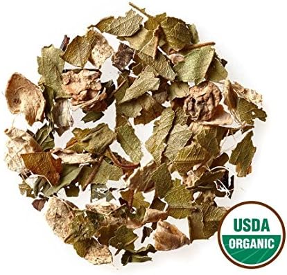 Golden Moon Organic Herbal Detox Tea - Loose Leaf, Non GMO - Travel Tin (36 Servings)