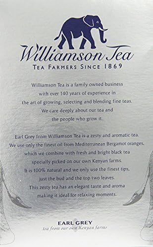 Williamson Tea Earl Grey 4-pack X 50 Teabags