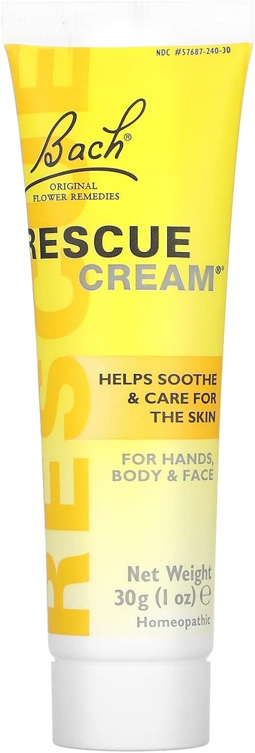 Original Flower Remedies, Rescue Cream, 1 oz (30 g), Bach