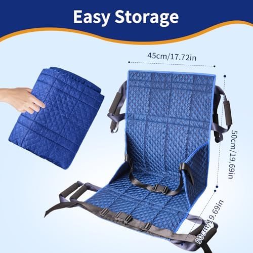 Transfer Board Slide Board for Transferring – Patient Lift Transfer Chair Stair Chair Wheelchair to Car Transfer Devices – Adaptive Bed Assistance Products & Elderly Lift Assist Devices