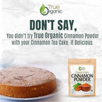 True Organic Ceylon Cinnamon Powder |2 lb, Premium Grade | Gluten Free, USDA & Kosher Certified, Organic Cinnamon powder | Ground cinnamon | Non-GMO, Ceylon Premium Quality.