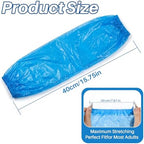 100 Pcs Disposable Arm Sleeves Covers Plastic Sleeve Protectors for Cleaning