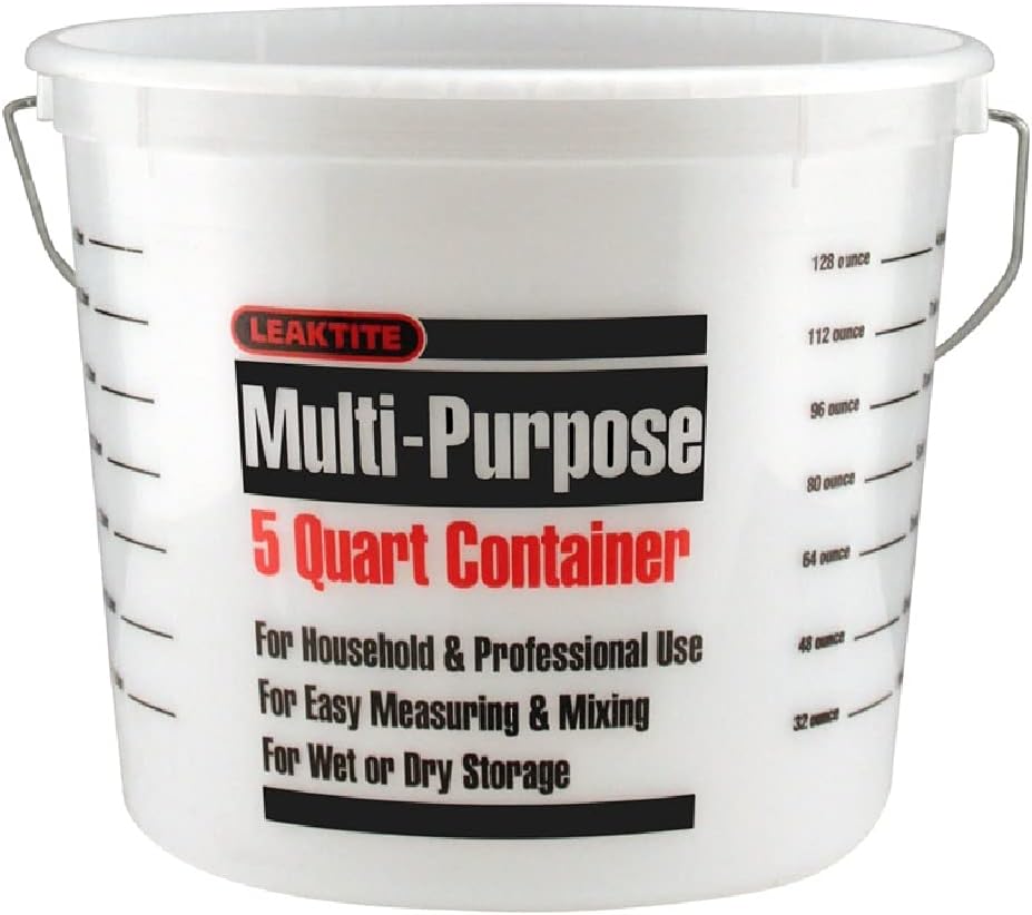 LEAKTITE 005Q55NM024 5 Qt Multi-Purpose Pail W