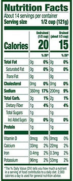 Del Monte Fresh Cut Blue Lake French Style Green Beans, 14.5 oz. Can, Canned Vegetables (Pack of 4)