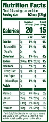 Del Monte Fresh Cut Blue Lake French Style Green Beans, 14.5 oz. Can, Canned Vegetables (Pack of 4)