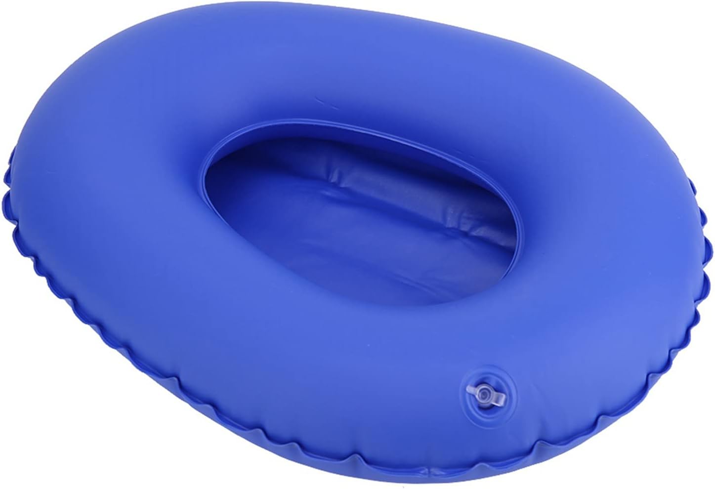 Elderly Bed Pan Good Air Permeability Bed Pan Soft PU Material for Elderly Bedridden for Paralyzed for Patients, External Diameter 12.6x9.8inch