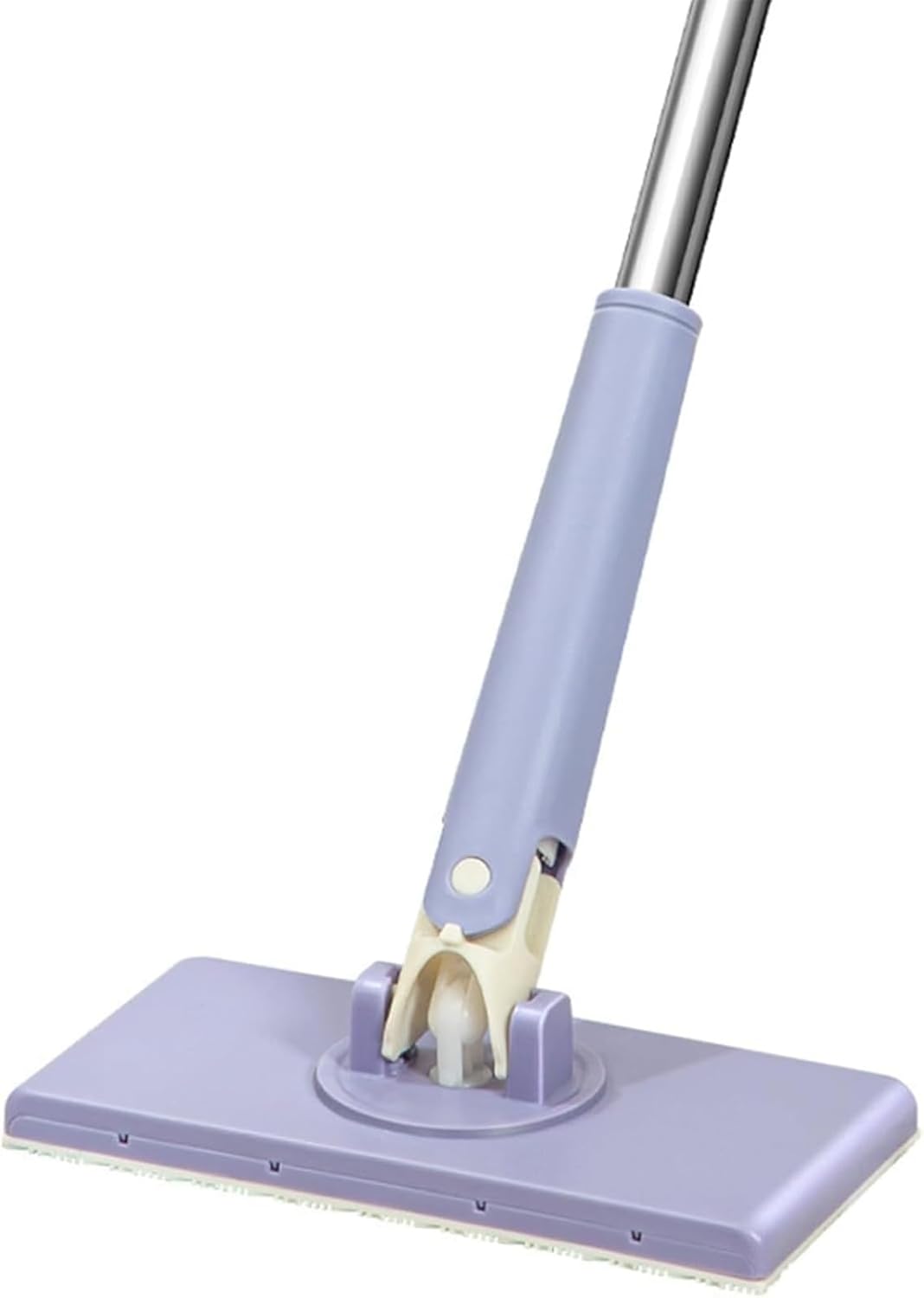 Automatic Cloth Changing Mini Mop with 360° Rotating Head & Adjustable Handle for Kitchen, Bathroom, Home Cleaning