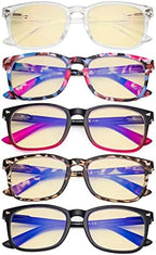 Eyekepper 5 Pairs Stylish Eyeglasses Eyewear for Women
