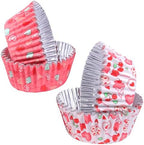 PME Valentines Foil-lined Cupcake Cases, Sweet Love (Pack of 60)