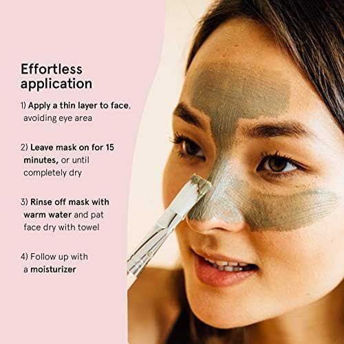 grace & stella Dead Sea Mud Mask (120ml) - Vegan Detox Dead Sea Mask - Clay For Face And Body - For Oily Skin, Acne, Blackheads, Blemishes, Bacne