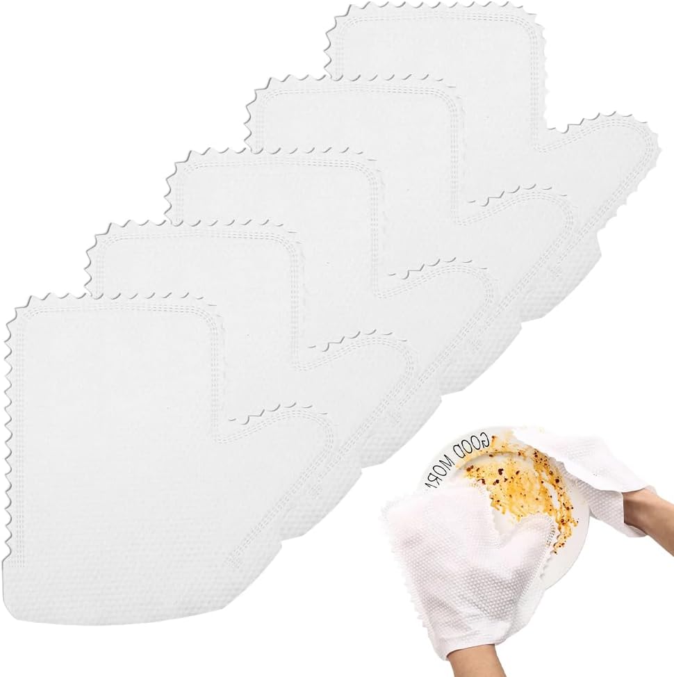 Coloday Multi-purpose Washable Dusting Gloves, 2026 Dual-Sided Pet Hair Cleaning Gloves Reusable Wet Dry Kitchen Mitt