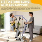 Sit to Stand Patient Lift Sling for Elderly & Disabled Transfer,Medical Sling for Home Use Assist Device, 500lbs SWL