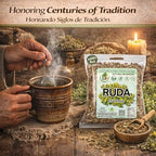 Ruda Seca Herbal Tea (4 oz) – 100% Natural Rue Dried Herbs (Ruta graveolens) – Traditional Botanical Infusion – Wildcrafted Loose Leaf – Caffeine-Free, Vegan, Non-GMO – Authentic by BEXPERTSUSA