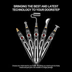 DANGSHAN 5-in-1 Acupuncture Pen, Electronic Acupuncture Pen, Pain Relief Therapy, Meridian Energy Pulse Massage Pen, Powerful Meridian Energy Pen Relief Pain Tools