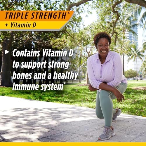 Osteo Bi-Flex Triple Strength Glucosamine Chondroitin Supplement with Vitamin D, Improve Joint Function, Support Bone Health, 120 Coated Tablets