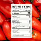 La San Marzano Large Can, Peeled Plum Tomatoes in Puree with Basil Leaf, 106 oz (#10 Can), Premium Quality, 100% Product of Italy, Authentic Italian Flavor