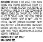 Meiji Cookies, Chocolate Crème Filled - 6 oz, Pack of 8, 64 Bags Total - Bite Sized Cookies with Fun Panda Sports