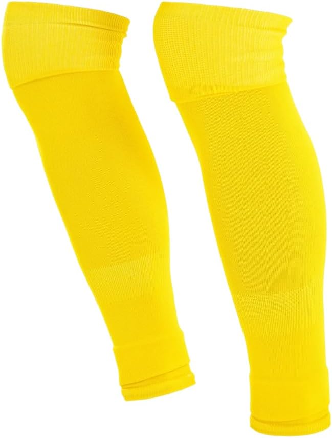 SLEEFS Pre Cut Soccer Socks [1 Pair] - Calf Compression Leg Sleeves for Adult & Large Boys/Large Youth