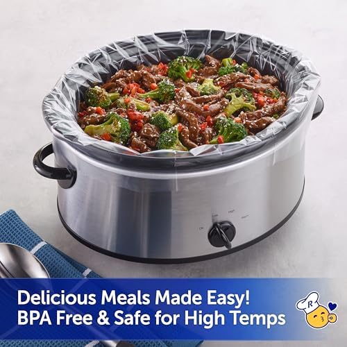 Reynolds Kitchens Slow Cooker Liners, Regular (Fits 3-8 Quarts), 20 Count