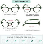 Eyekepper 5 Packs Rainbow Reading Glasses Women Cute Readers Ladies +1.50