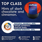 Lavazza Blue Coffee Capsules Variety Pack – 100 Count (50 Pods Each) – Includes Top Class & Caffè Crema Blends – Compatible with Lavazza LB Espresso Machines Only – Premium Italian Coffee