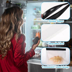 4 pcs Clear Leak Proof Freezer Bag Reusable Ice Storage Bags Ice Cube Storage Bags Freezer Holder Container with Secure Zip Seal Close Design for Travel Food Whiskey Bourbon Cocktails