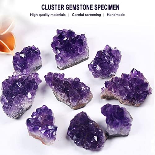 Extreme Rocks Fossils Polished Amethyst Cluster – Purple Crystals Geode from Uruguay - Irregular for Healing Reiki Home Decoration,3000g