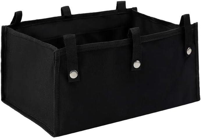 Under Seat Rollator Bag, Large Size Rollator Basket, Under Seat Bag or Tote for Four Wheel Rollator, Walker Underseat Replacement Medical Basket (Black)
