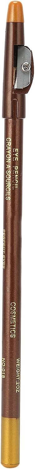 Professional Beard Pencil, Beard Filler Pencil Barber Pencil with Built in Sharpener for Fuller Beard Easy Beard Pen Liner Grooming Beard Shaping Tool for Men (light brown)