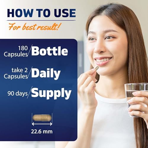 Vitamatic Diosmin Hesperidin 1000mg with Horse Chestnut Extract 100 mg – 180 Capsules – Citrus Bioflavonoids Complex – Non-GMO – Made in USA