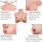 Realistic Breast Forms Silicone Breastplate for Crossdresser Drag Queen Mastectomy Transgender ladyboy Cosplayer