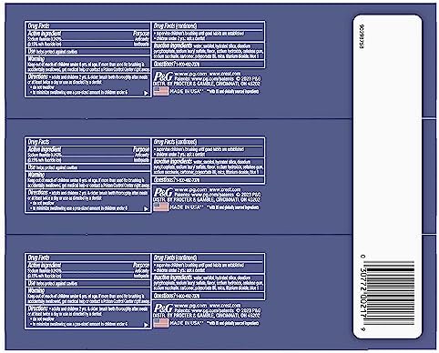 Crest 3D White Arctic Fresh Teeth Whitening Toothpaste, 3.8 oz (Pack of 3)